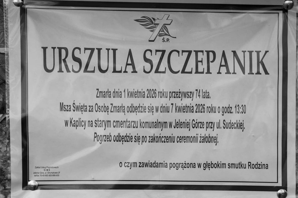 Zmarła Urszula Szczepanik