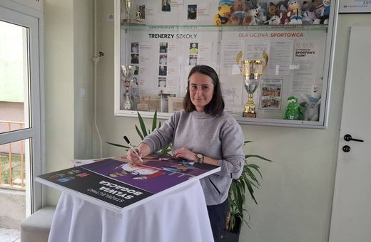 Wicemistrzyni olimpijska odwiedziła Szklarską Porębę