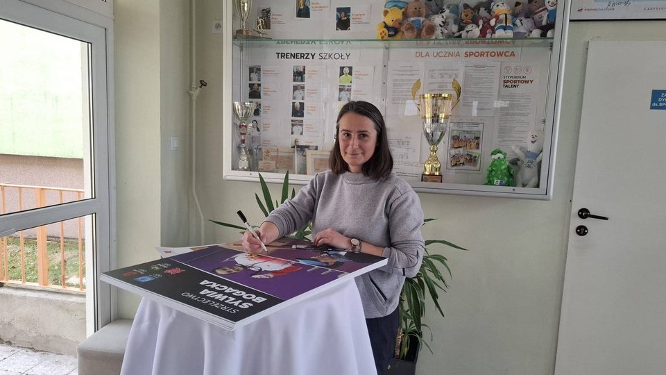 Wicemistrzyni olimpijska odwiedziła Szklarską Porębę