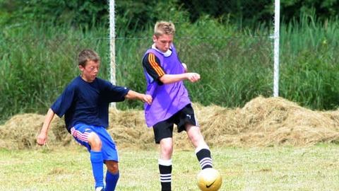 Futbol w dołku