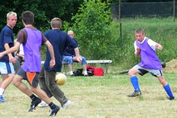 Futbol w dołku