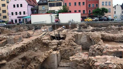 Tereny wykopalisk niebawem zostaną zasypane. Wyrośnie na nich nowa zabudowa ulicy Jasnej.