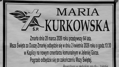 Zmarła Maria Kurkowska