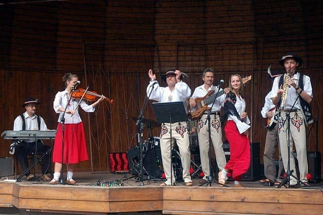 Występ Czeczel Band podobał się kuracjuszom i ciepliczanom.