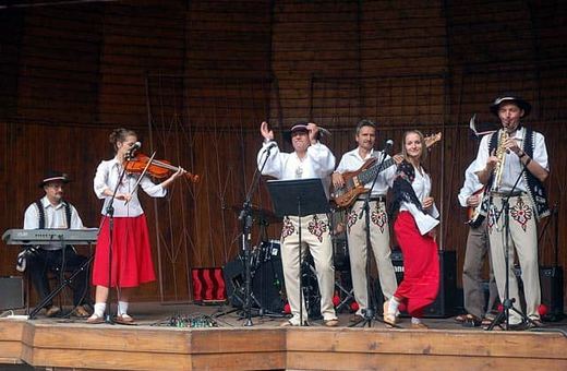 Występ Czeczel Band podobał się kuracjuszom i ciepliczanom.