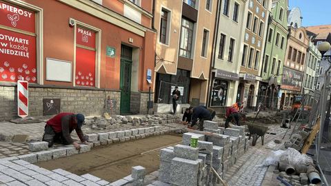 Plac budowy w sercu Jeleniej Góry