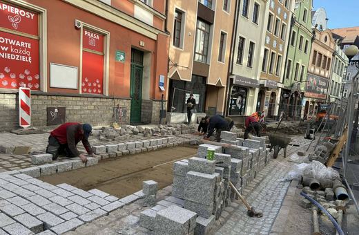 Plac budowy w sercu Jeleniej Góry