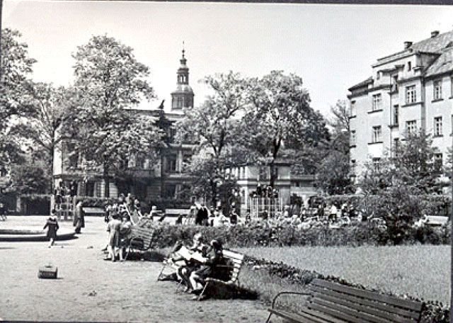 Plac Kościuszki, wcześniej Wilhelmplatz – lata 60-te.
