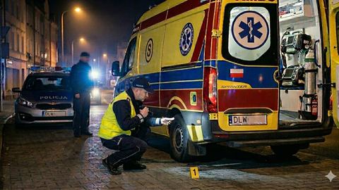 Kradzież z karetki mogła kosztować życie