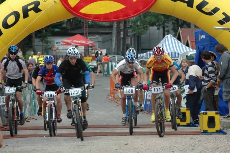 Rowerowe łamanie karku