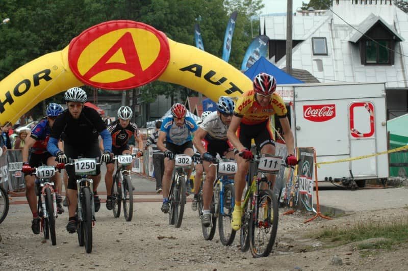 Rowerowe łamanie karku