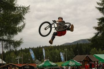 Rowerowe łamanie karku