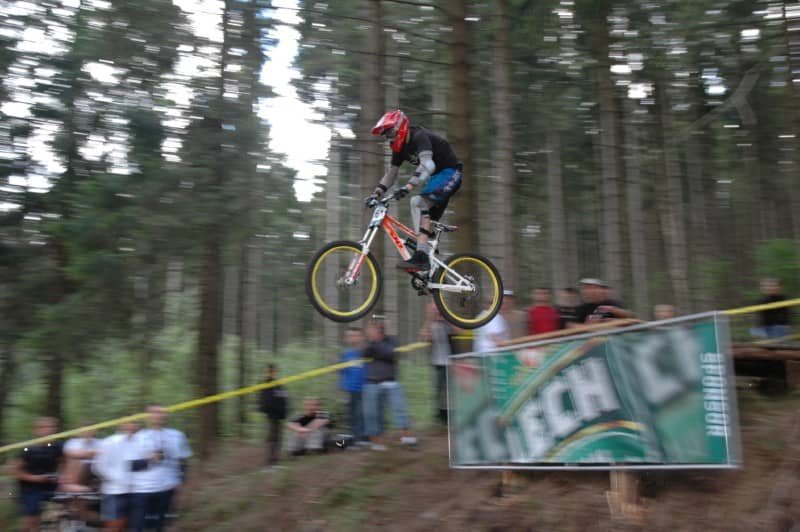 Rowerowe łamanie karku