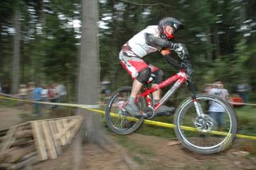 Rowerowe łamanie karku