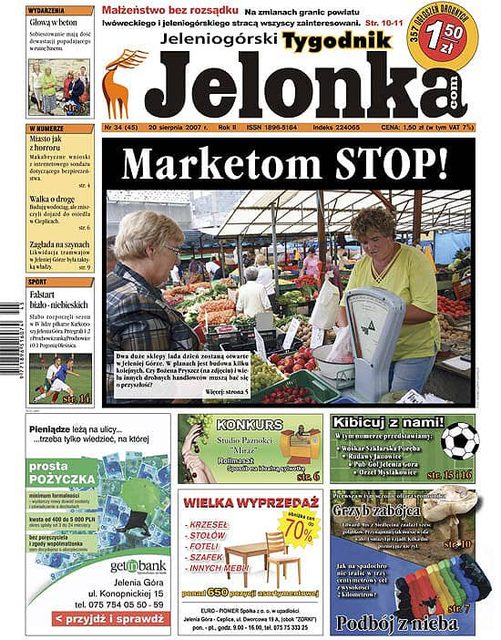 Tygodnik Jelonka od poniedziałku w kioskach