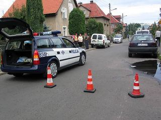 Potrącił dziecko