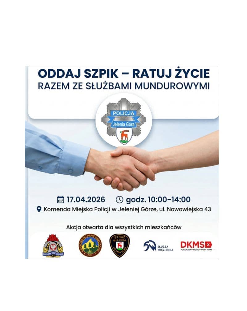 Można uratować komuś życie