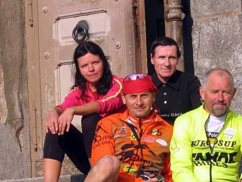 Bolesław Osipik, organizator i pomysłodawca Zbigniew Leszek oraz Dorota Ulewicz i Waldemar Bobowski.
