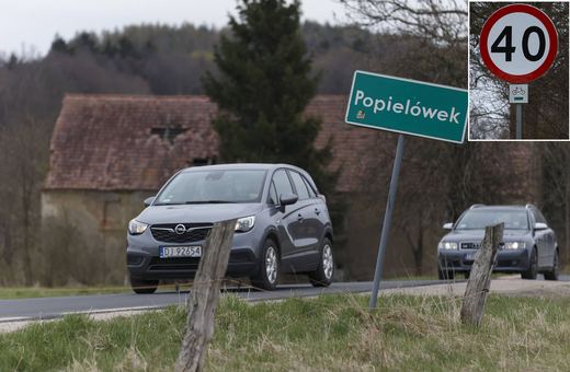 Rozjeżdżają drogę przez Popielówek