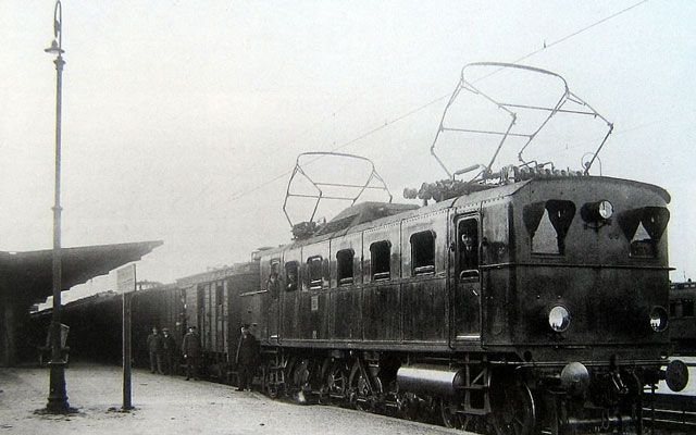 E-45 na górskiej trasie.
