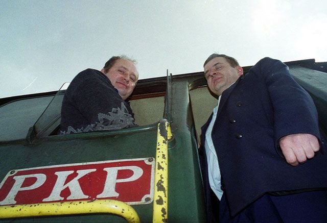 Stacja widoczna z górnych kondygnacji kamienic przy ul. Wincentego Pola (Bolkenhein-chaussee).