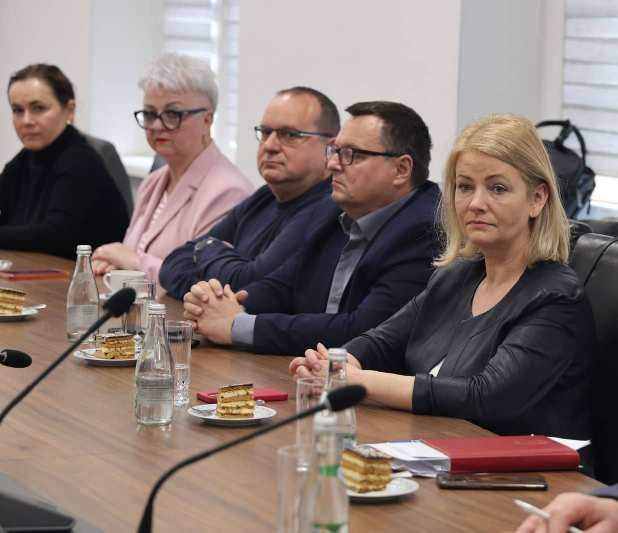 Spotkanie władz powiatu i gmin w sprawie komunikacji