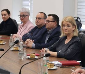 Spotkanie władz powiatu i gmin w sprawie komunikacji