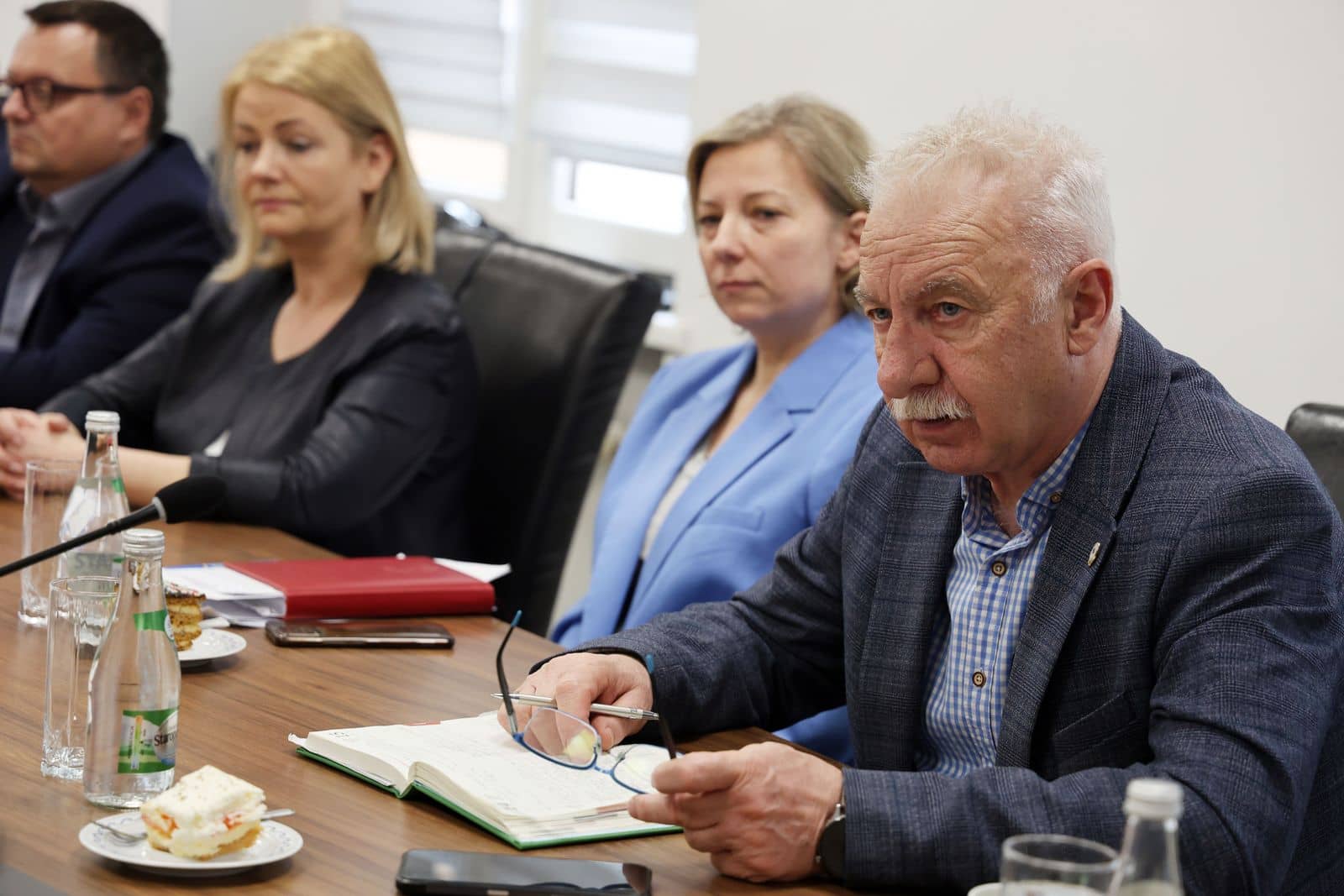 Spotkanie władz powiatu i gmin w sprawie komunikacji