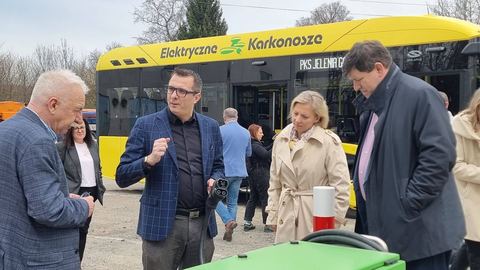 Spotkanie władz powiatu i gmin w sprawie komunikacji