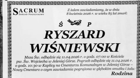 Zmarł Ryszard Wiśniewski