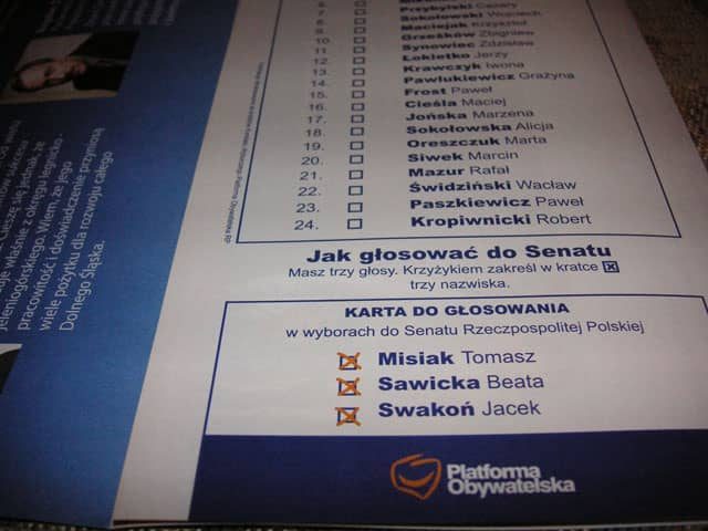 Skompromitowana posłanka na listach