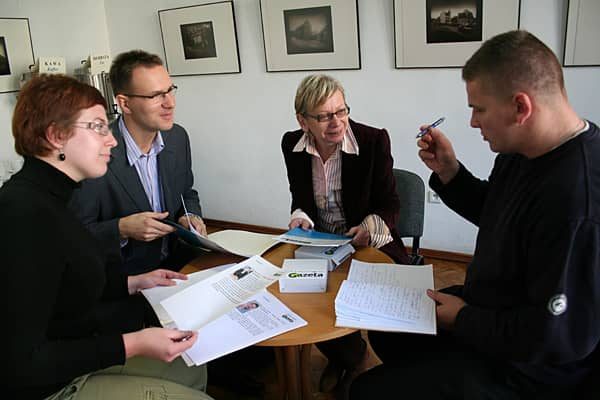 O nowej formule dolnośląskiego dziennika opowiadała lokalnym dziennikarzom Alina Gierak z jeleniogórskiego oddziału SP GWr.