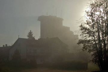 Mglisto, ale pięknie