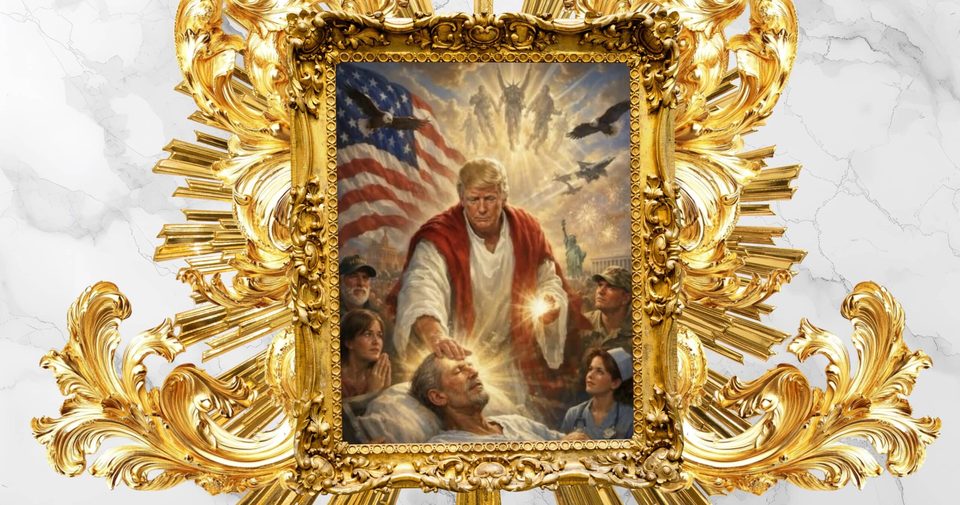 Trump chce być już nawet mesjaszem? Kościół interweniuje