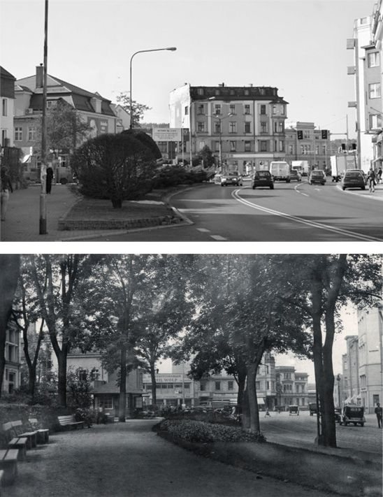 Dzisiejszej ulicy Bankowej daleko do klimatu dawnej Promenady