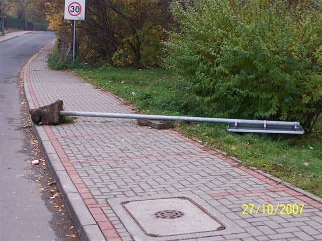 Wandale przeszli jak tornado