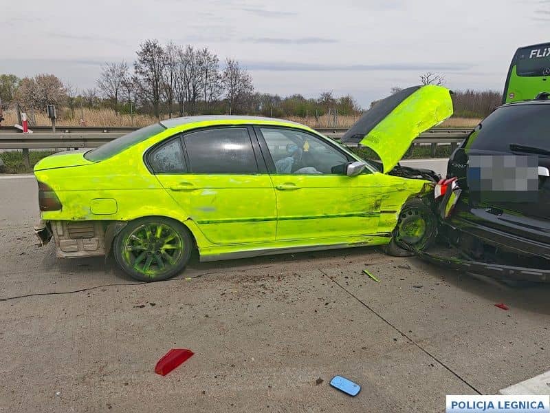 Kierowca BMW uciekał ulicami miasta, a następnie autostradą A4