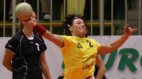 Marta Oreszczuk z łatwością radziła sobie z obroną rywalek.