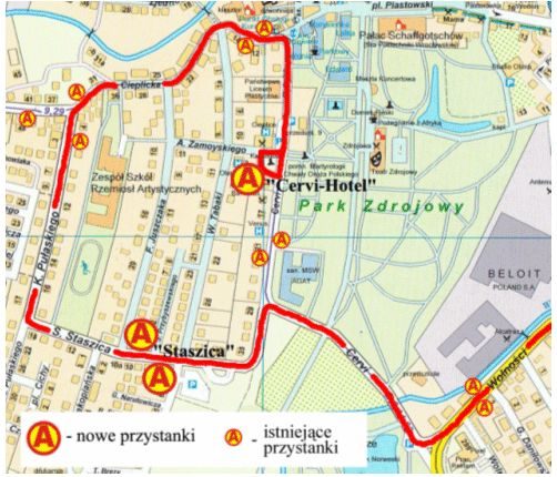 Obrazekl pochodzi z materiałów Miejskiego Zakładu Komunikacyjnego.