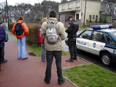 Wagarowiczów ścigają także policjanci nie tylko podczas specjalnych akcji...