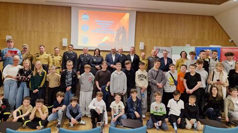Młodzież rywalizowała w turnieju pożarniczym