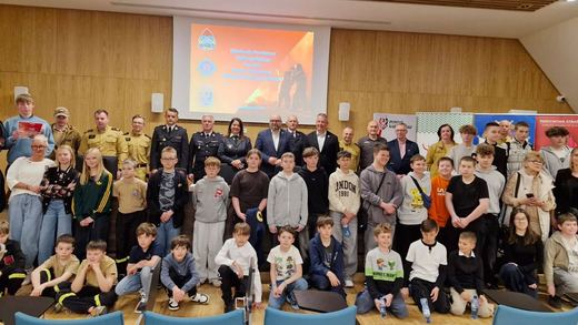 Młodzież rywalizowała w turnieju pożarniczym