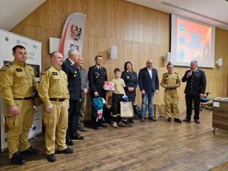 Młodzież rywalizowała w turnieju pożarniczym