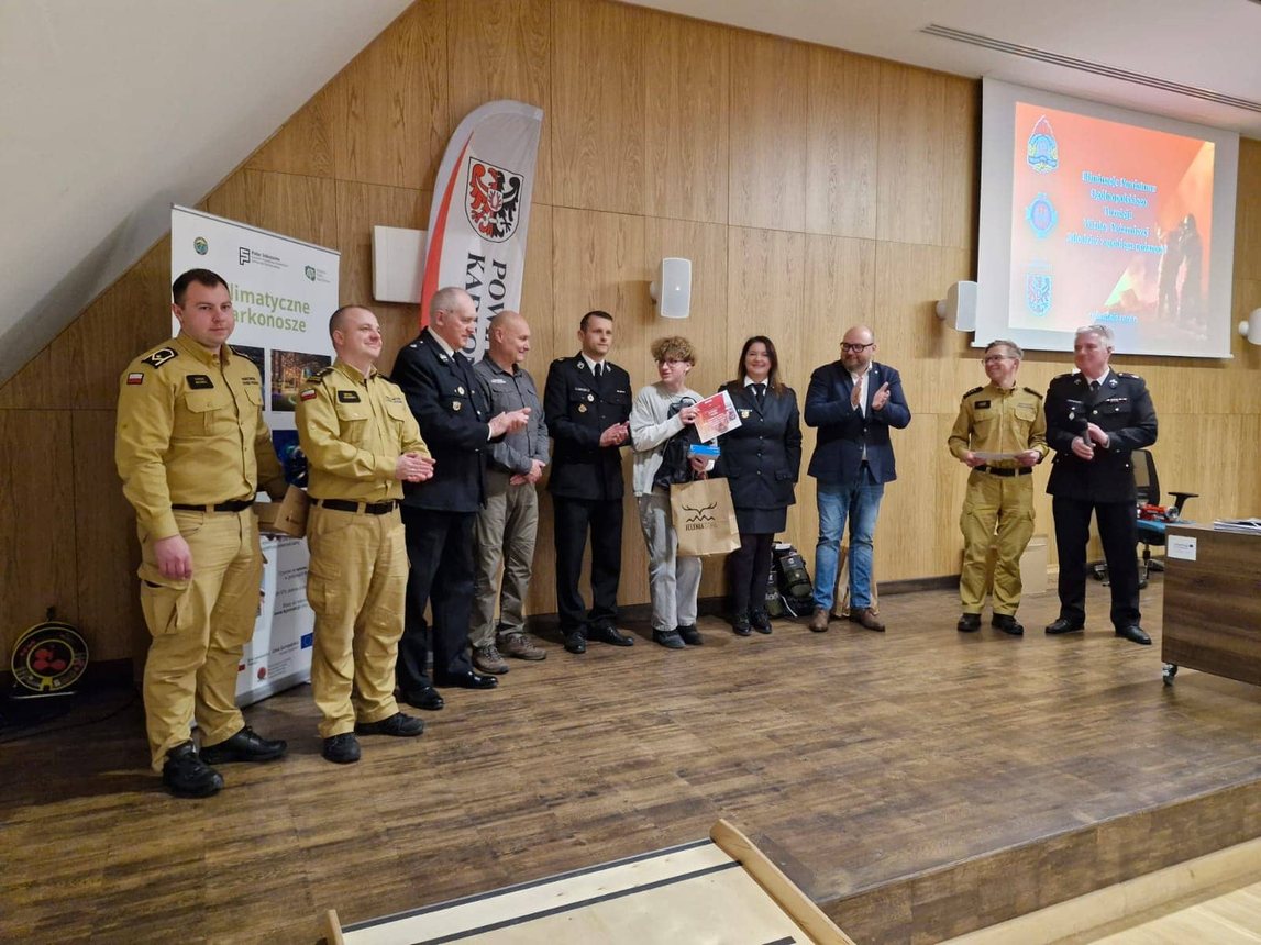 Młodzież rywalizowała w turnieju pożarniczym