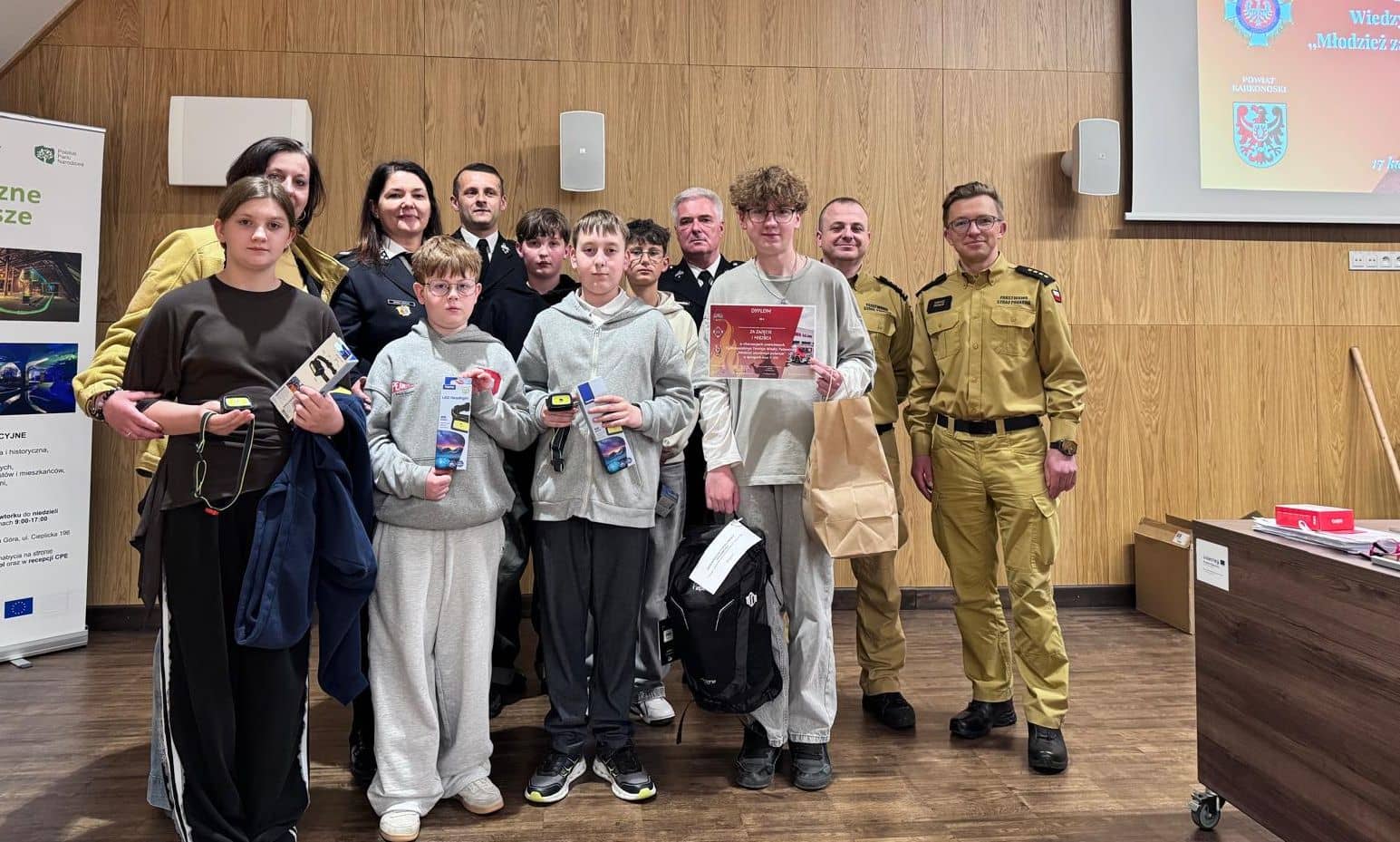 Młodzież rywalizowała w turnieju pożarniczym