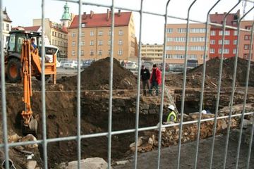 Wykopki w śródmieściu