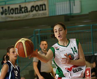 Anna Brzozowska była jedną z najkuteczniejszych zawodniczek Karkonoszy w starciu z Olimpią