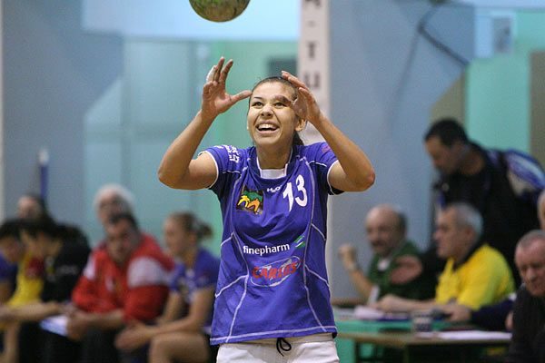 Sabina Kobzar zdobyła niemal polowę bramek jakie rzuciły jeleniogorzanki w meczu z Kłosem Olkusz