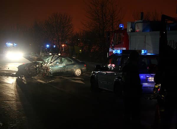 Groźny wypadek na trasie czeskiej