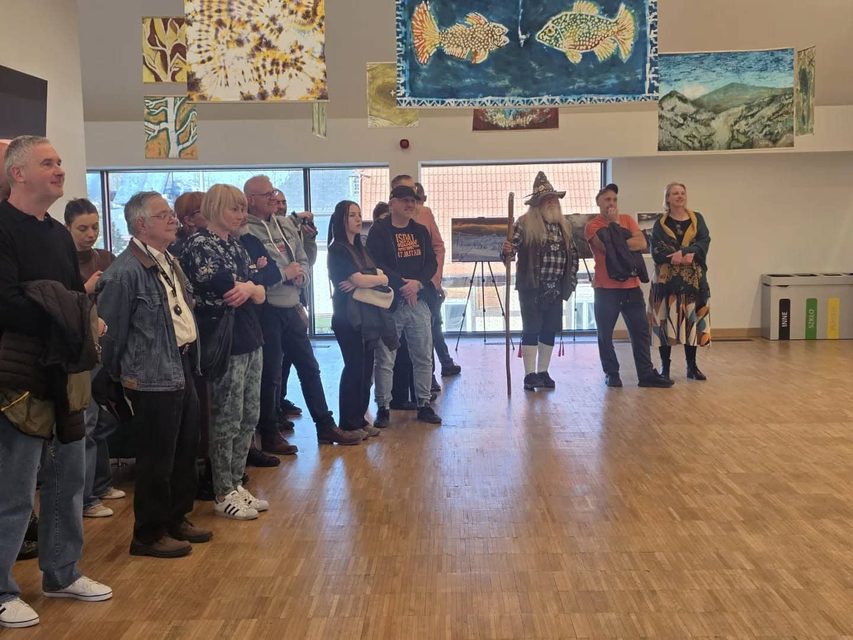 Wernisaż wystawy fotograficznej w Centrum Przyrodniczo – Edukacyjnym KPN